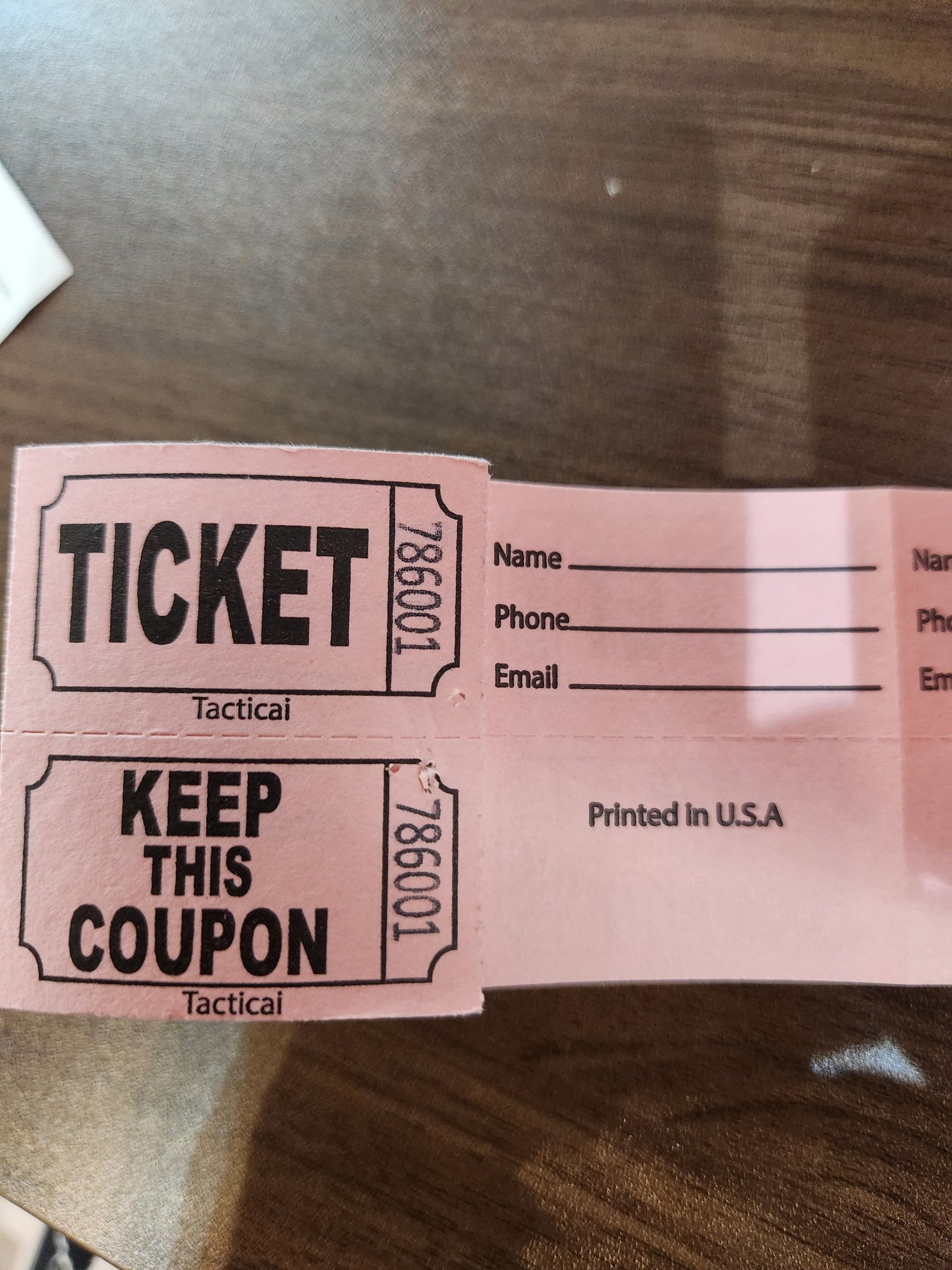 ** Raffle Ticket - LIMITED TIME - WINS GIFT BASKET **