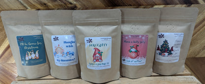 Sampler Set with Custom Labels - 5 x 3oz bags for 15 oz total